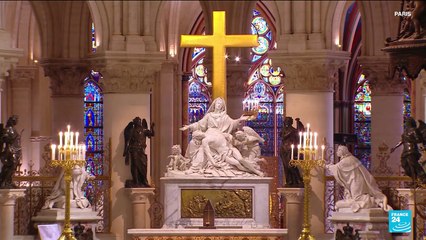 Notre-Dame hosts rare wedding for carpenter who helped rebuild it