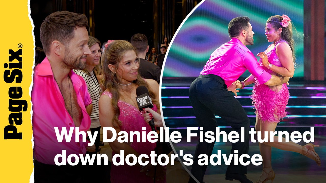Danielle Fishel shares update on 'Dancing With the Stars' injury — and why she turned down doctor's advice