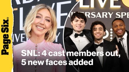 'SNL' exodus — 4 cast members out, 5 new faces added for Season 51
