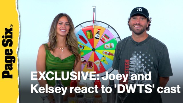 Joey Graziadei and Kelsey Anderson react to 'DWTS' cast