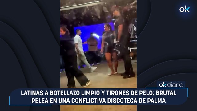 Latinas a botellazo limpio y tirones de pelo: brutal pelea en una conflictiva discoteca de Palma