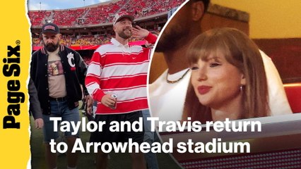 Taylor Swift and Travis Kelce return to Arrowhead stadium after engagement