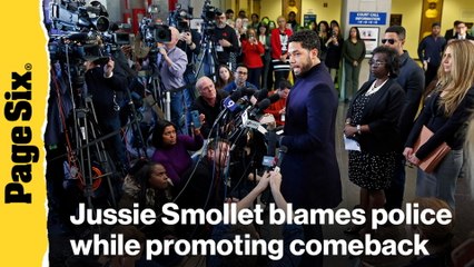 Jussie Smollett blames police, former mayor, and others in new interview while promoting comeback