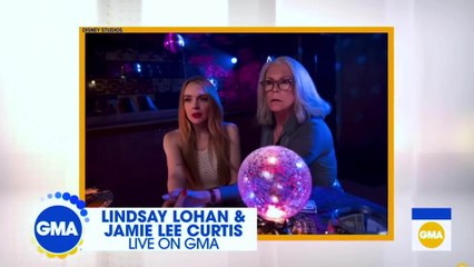 Lindsay Lohan and Jamie Lee Curtis' sweetest moments while promoting "Freakier Friday"