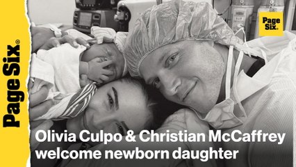 Olivia Culpo and Christian McCaffrey introduce their newborn daughter and share her name