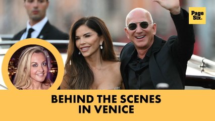 Behind the scenes: Jeff Bezos and Lauren Sánchez wedding in Venice