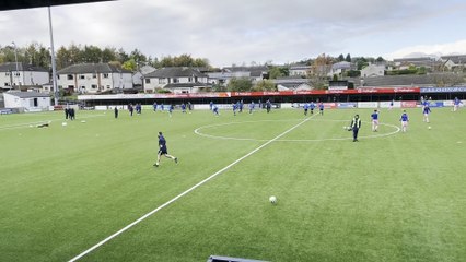 Rodney McAree reacts to Dungannon Swifts' 1-0 Irish League win over Glenavon