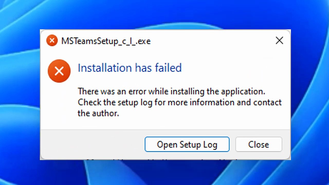 Fix Microsoft Teams Installation Has Failed Error on Windows 11/10/8/7 | 3 Easy Methods