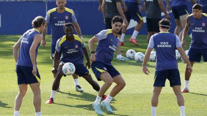 Cardoso, un más en el entrenamiento ante 5000 fans