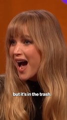 Jennifer Lawrence once fed Robert Pattinson food from her trash
