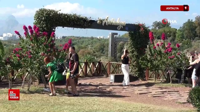 Türkiye kışı yaşarken Antalya'da yazdan kalma günler