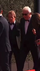 Martin Short, Steve Martin arrive at the 2025 Emmys