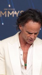 Walton Goggins hits the Emmys red carpet