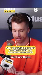 Who did Denise Richards allegedly cheat on Aaron Phypers with?