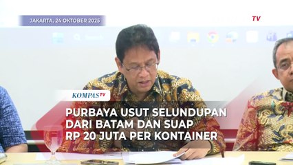 Menkeu Purbaya Usut Selundupan dari Batam dan Suap Rp20 Juta per Kontainer