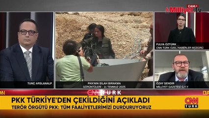 PKK, Türkiye'den çekildi! Özay Şendir: Önemli mesajlar saklı