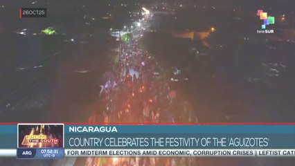 NICARAGUA l Celebrates the festivity of the 'Aguizotes'