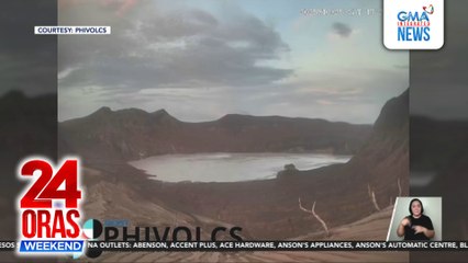 Taal, ilang beses sumabog ngayong weekend; ilang bayan, apektado ng abo at amoy-asupre | 24 Oras Weekend