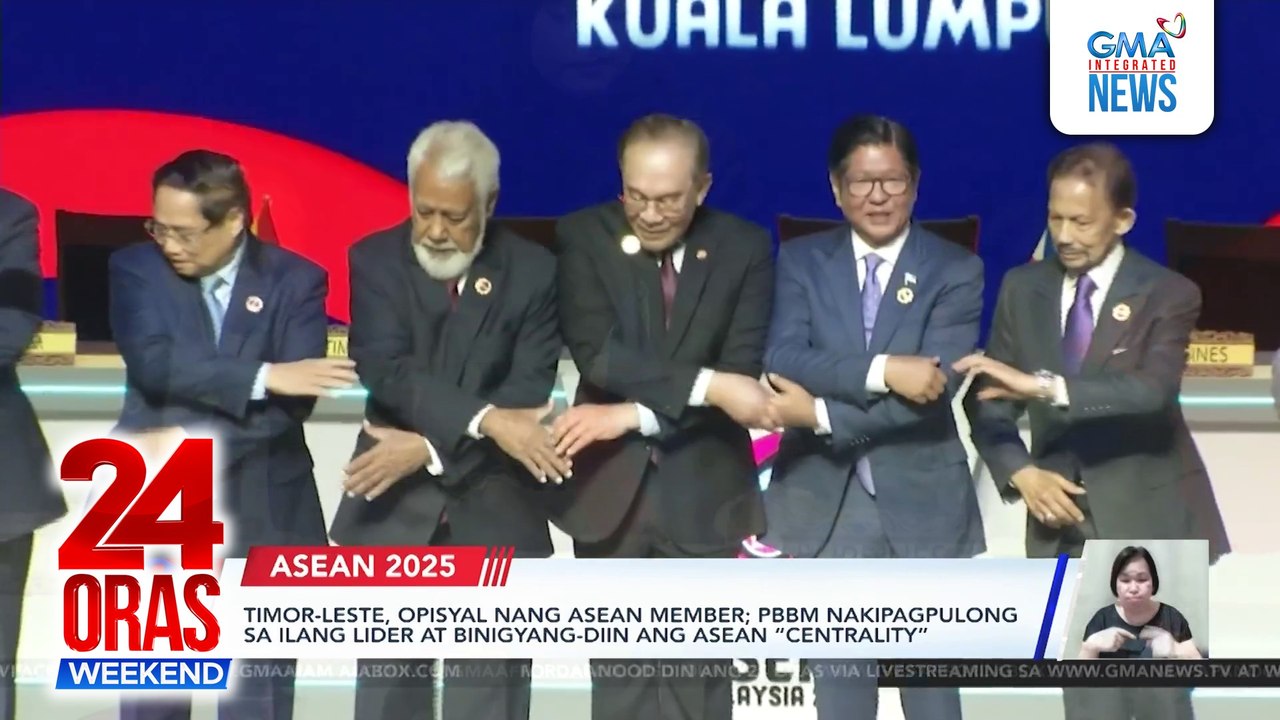 Timor-Leste, ASEAN member na; PBBM nakipagpulong sa ilang lider at isinulong ang ASEAN “centrality”  | 24 Oras Weekend