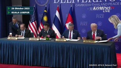Trump Jadi Saksi Kesepakatan Damai Thailand-Kamboja di KTT ASEAN 2025