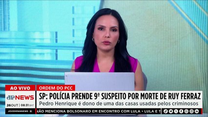 Polícia prende nono suspeito por morte de Ruy Ferraz