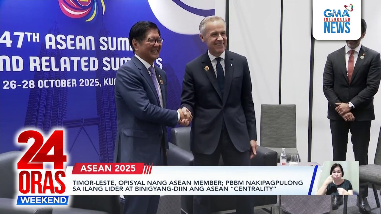 Timor-Leste joins ASEAN; PBBM meets with leaders and endorses bloc’s “centrality” | 24 Oras Weekend