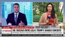 CNI: Diálogo entre Lula e Trump é avanço concreto pela relação entre Brasil e EUA