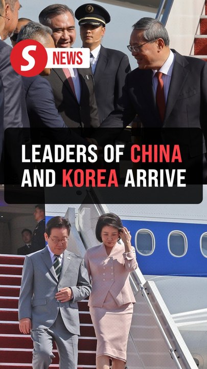 Asean summit: Chinese Premier Li, Korean President Lee arrive in M'sia