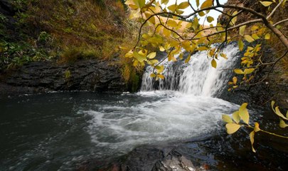 Keklik vadisi sonbaharın tüm büyüsünü içinde barındırıyor