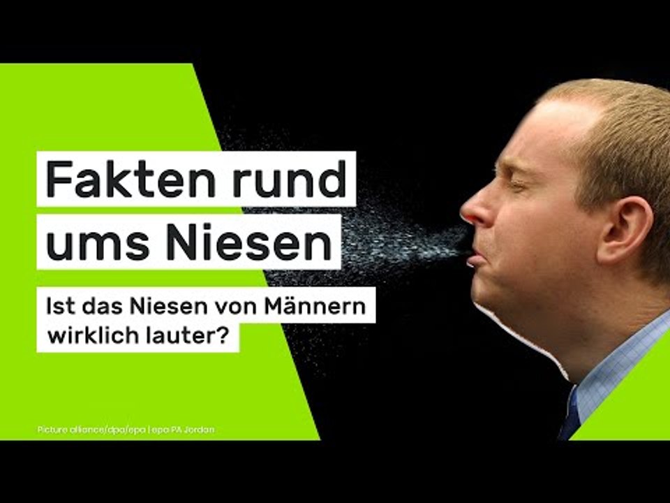 Fakten rund ums Niesen: Ist das Niesen von Männern wirklich lauter? Das sagen Mediziner