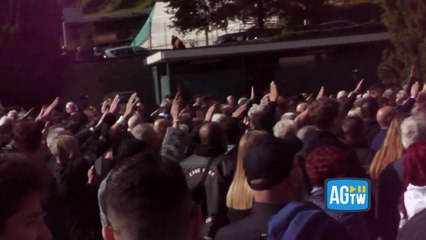 Predappio, saluti romani alla commemorazione per Mussolini