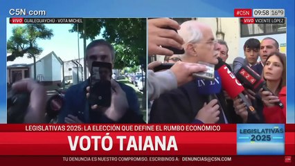 Votó Jorge Taiana