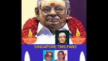 M. S. VISWANATHAN LEGEND SINGAPORE TMS FANS. M.THIRAVIDA SELVAN  VOL 2
