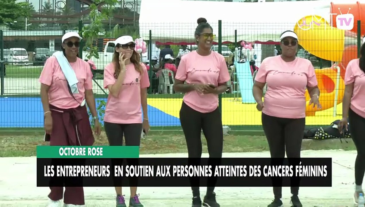 [#Reportage] Octobre rose :  les entrepreneurs  en soutien aux personnes atteintes des cancers féminins