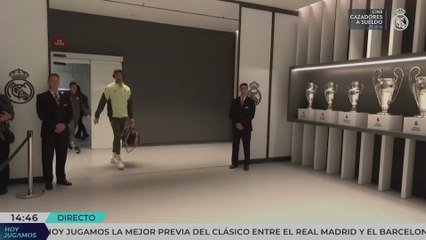 La LLEGADA del REAL MADRID al SANTIAGO BERNABÉU