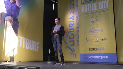 Maurelli, trainer al Liguria Active Day: “Così ho reso la ritmica accessibile a tutti”