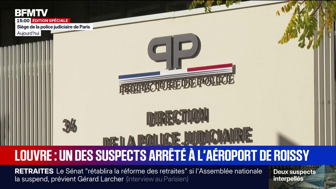 Cambriolage au Louvre: ce que l'on sait après l'interpellation de deux suspects