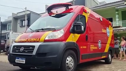 Idosa de 80 anos sofre queda no banheiro e é socorrida pelo Siate