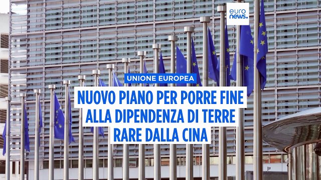 L'Unione europea cerca di porre fine alla dipendenza dalla Cina per le terre rare