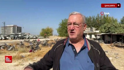 Şanlıurfa’da terk edilen yediemin parkındaki araçlar yağmalandı