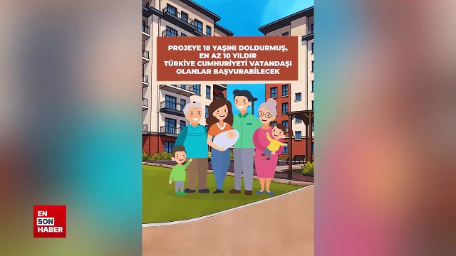 Murat Kurum paylaştı: Yüzyılın Konut Projesi’nin tüm detayları