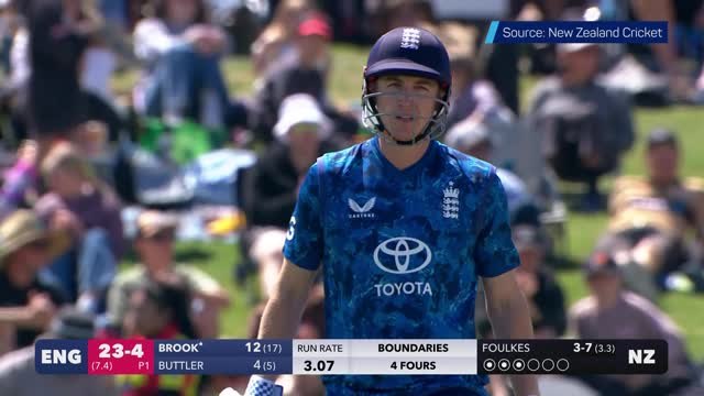 The best of Brook's 11 sixes in England's defeat to New Zealand