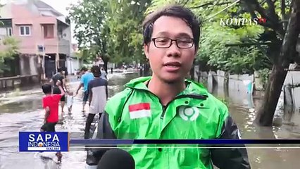 Ruas Jalan di Joglo Jakbar Banjir Capai 40 Sentimeter, Kendaraan Alami Mati Mesin