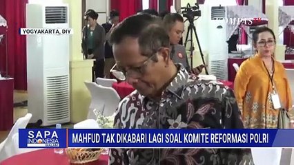Komite Reformasi Polri, Mahfud: Saya Siap Gabung, Tapi Belum Dihubungi Lagi | SAPA MALAM