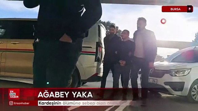 Bursa'da kardeşinin ölümüne sebep olan sürücüyü yaralayan ağabey yakalandı