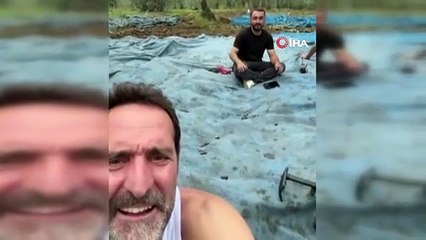 Çakallarla Dans’ın Köfte Necmi’si ilk zeytin hasadını yaptı