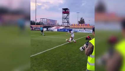 Golünü attı, şovunu yaptı: Vincent Aboubakar'dan siftah!