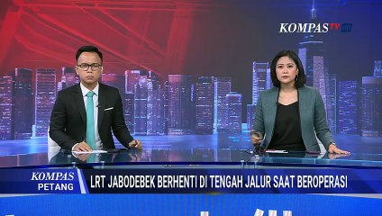 [FULL] LRT Jabodebek Berhenti di Tengah Jalan Saat Beroperasi, Diduga Aliran Listrik Terputus