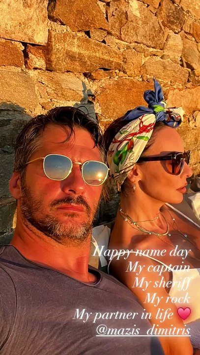 «Ο καπετάνιος μου»: Η Μπέττυ Μαγγίρα ευχήθηκε με τον πιο τρυφερό τρόπο στον δικό της Δημήτρη