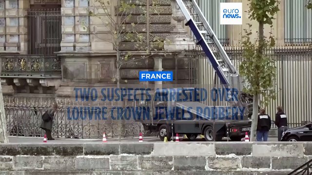 Louvre robbery: Two suspects arrested, Paris prosecutor says